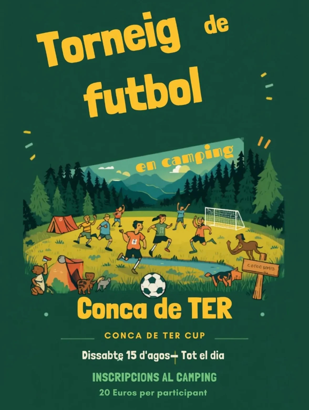 Torneig de futbol Conca de Ter · 15 d'agost